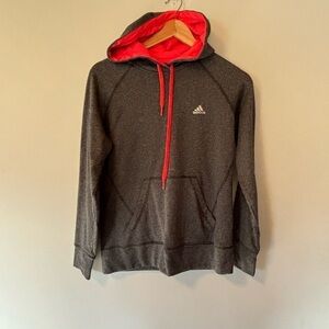 ADIDAS-Grey/Pink Pullover-Size M